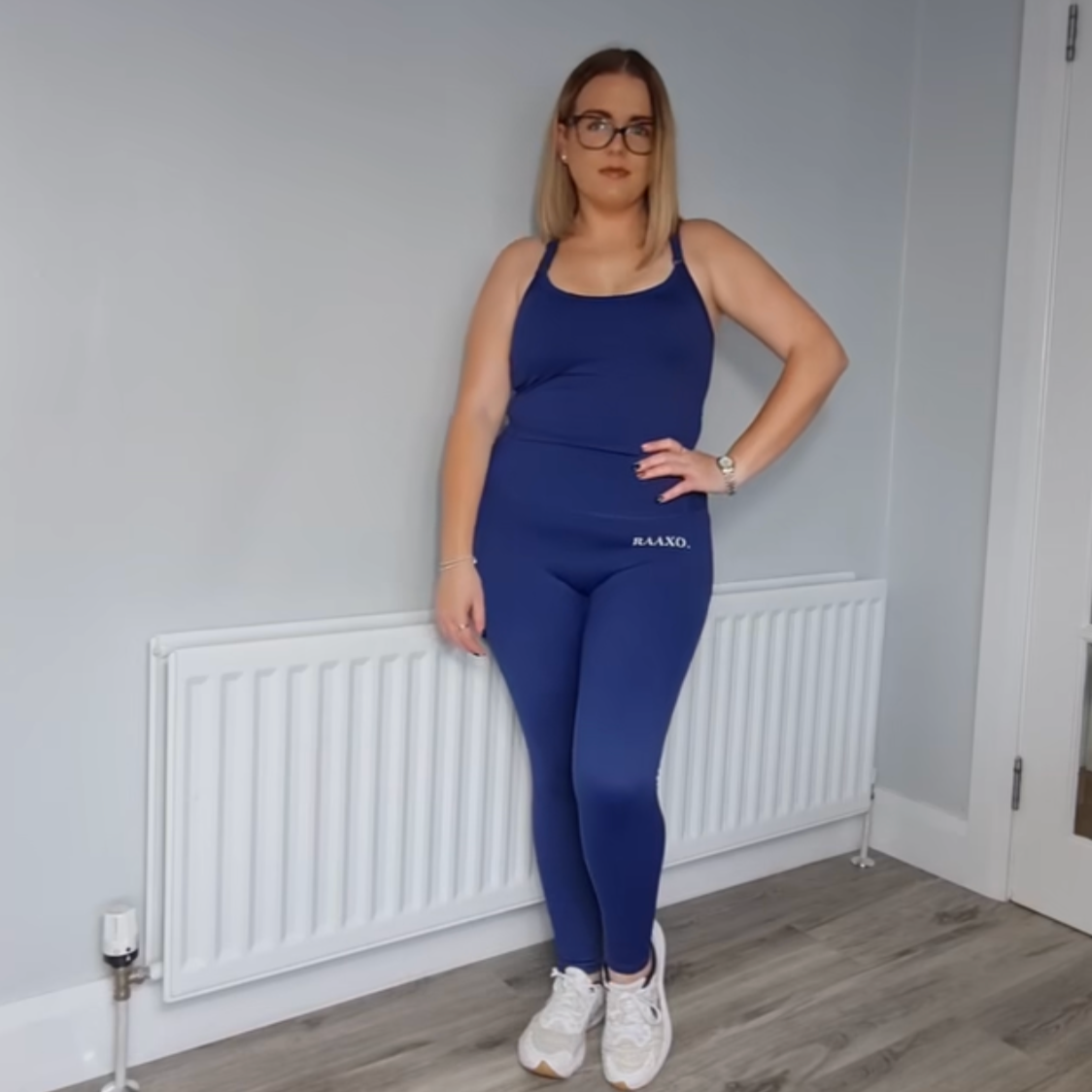 Navy 7/8 Leggings