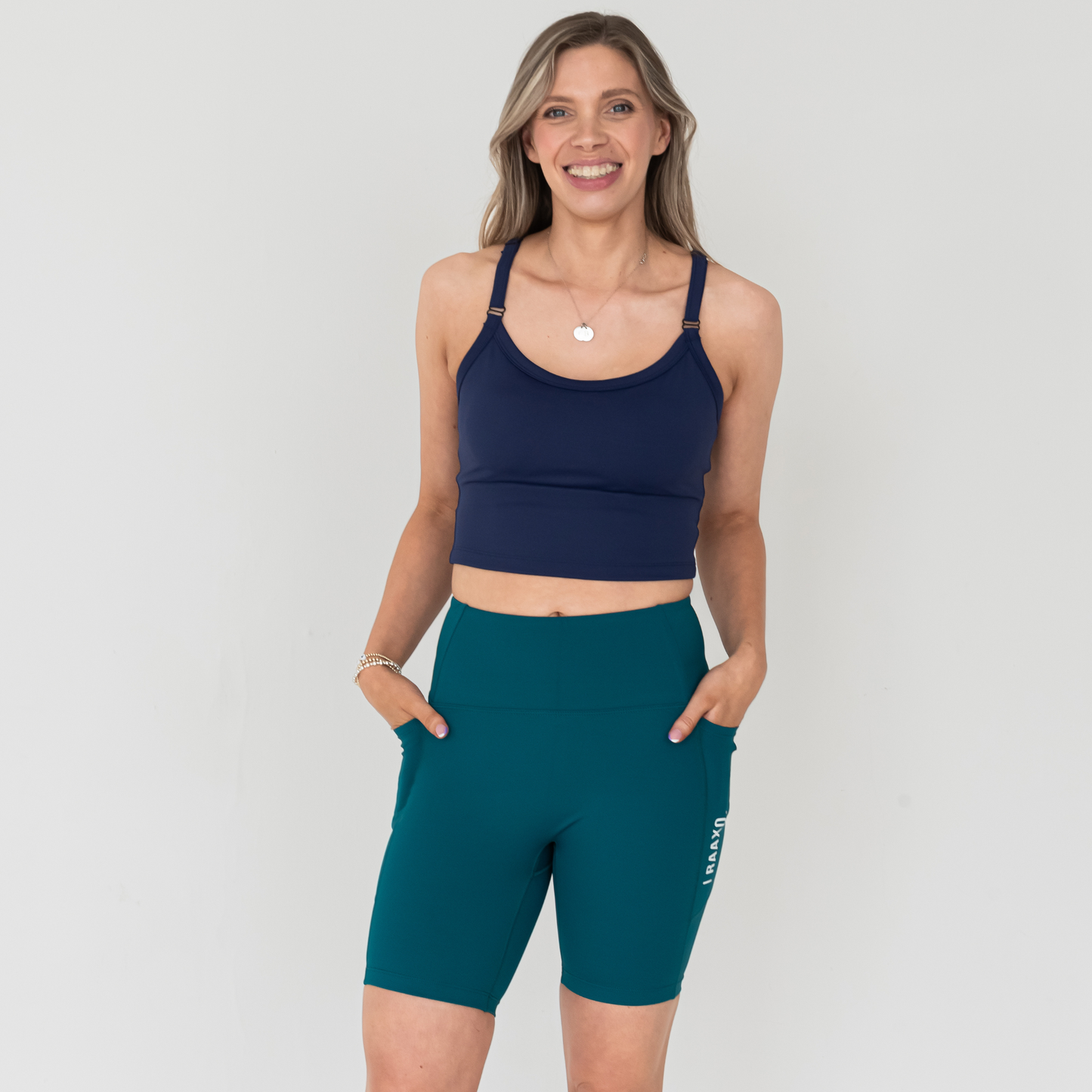 Peacock Green Cycle Shorts